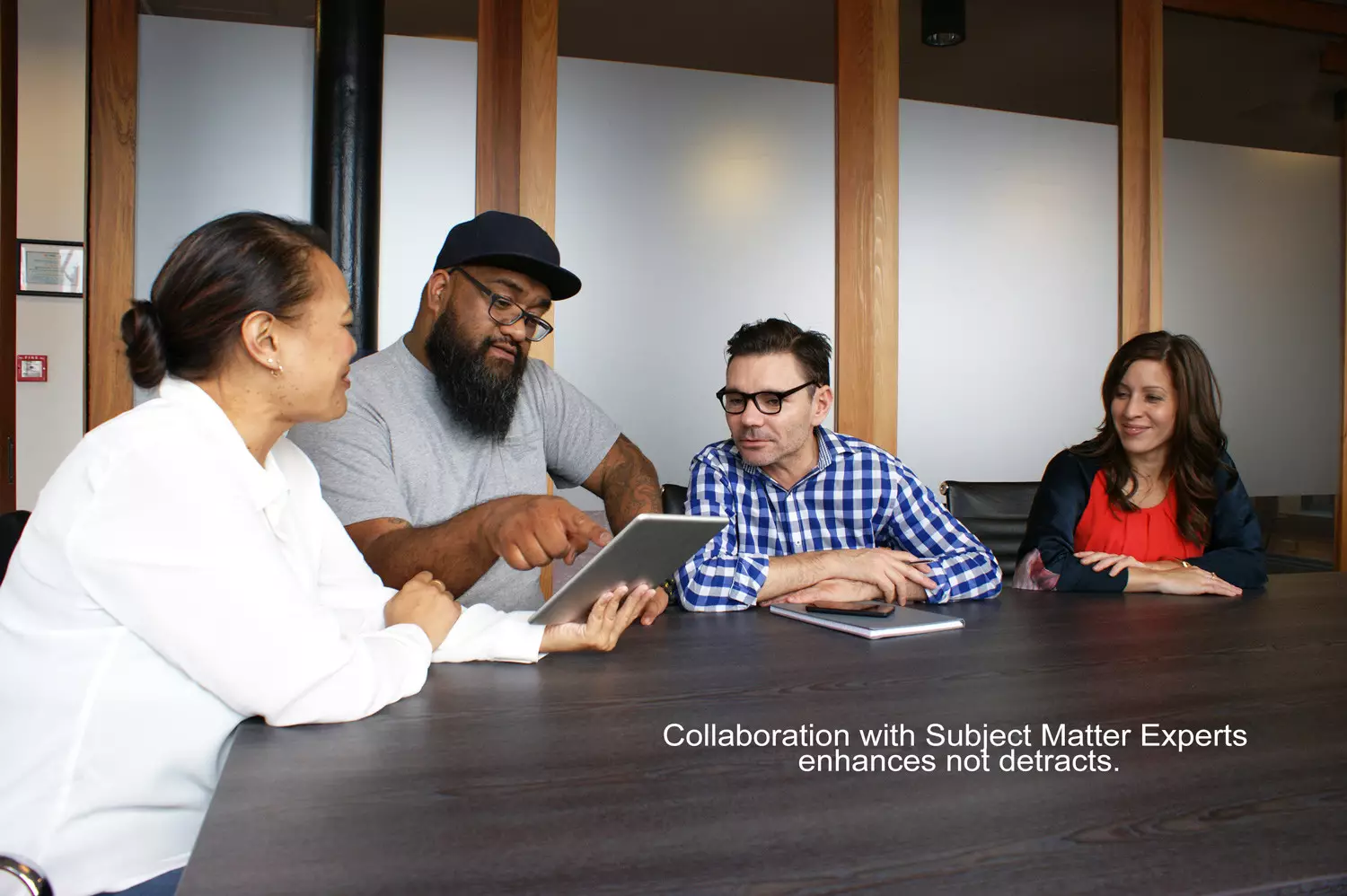 Collaborate with Subject Matter Experts as a matter of policy