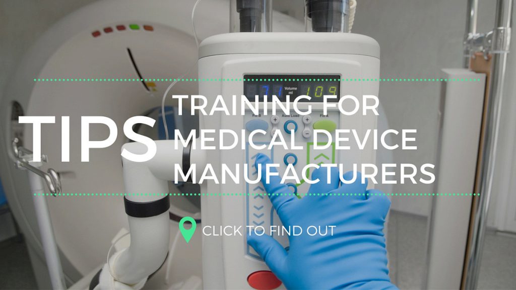 Training For Medical Device Manufacturers 21 CFR Part 11 platform