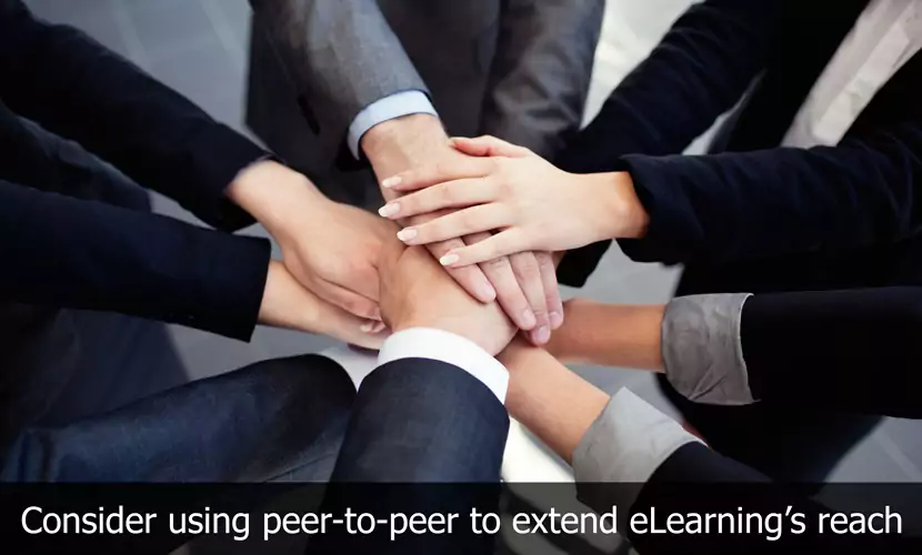 Using Peer-to-Peer Approaches to Extend eLearning’s Reach