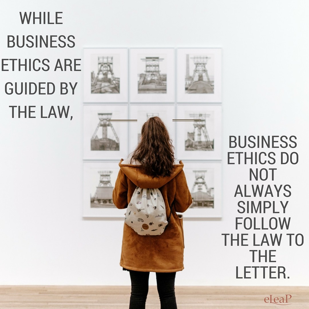 Training to Promote Ethics in Business