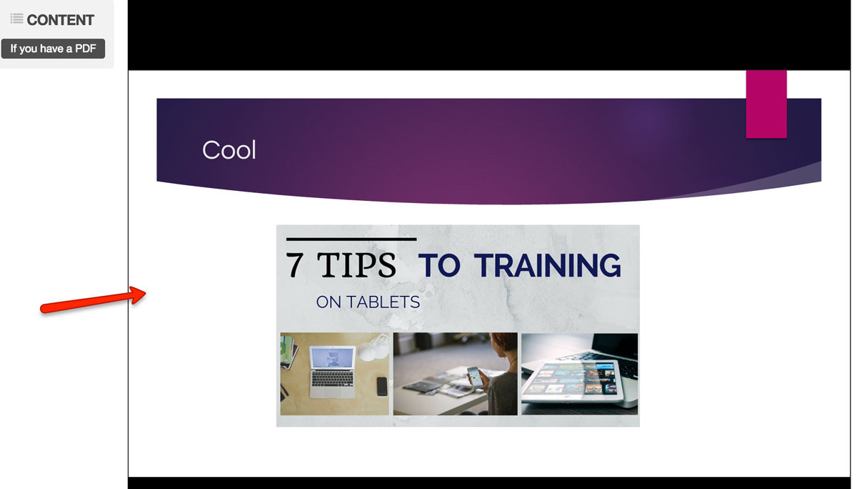 powerpoint embedded upload eLeaP
