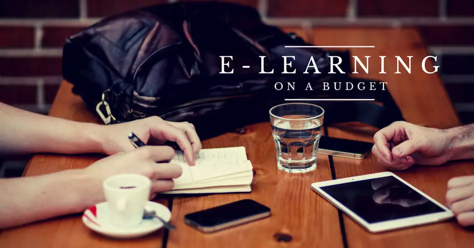 How to make the best of e-learning with a limited budget