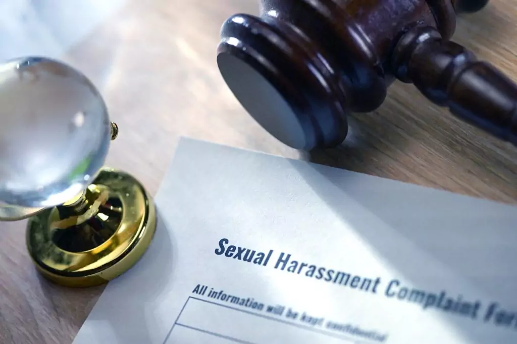 The new law requires mandatory sexual harassment training annually. Sexual harassment complaint form.