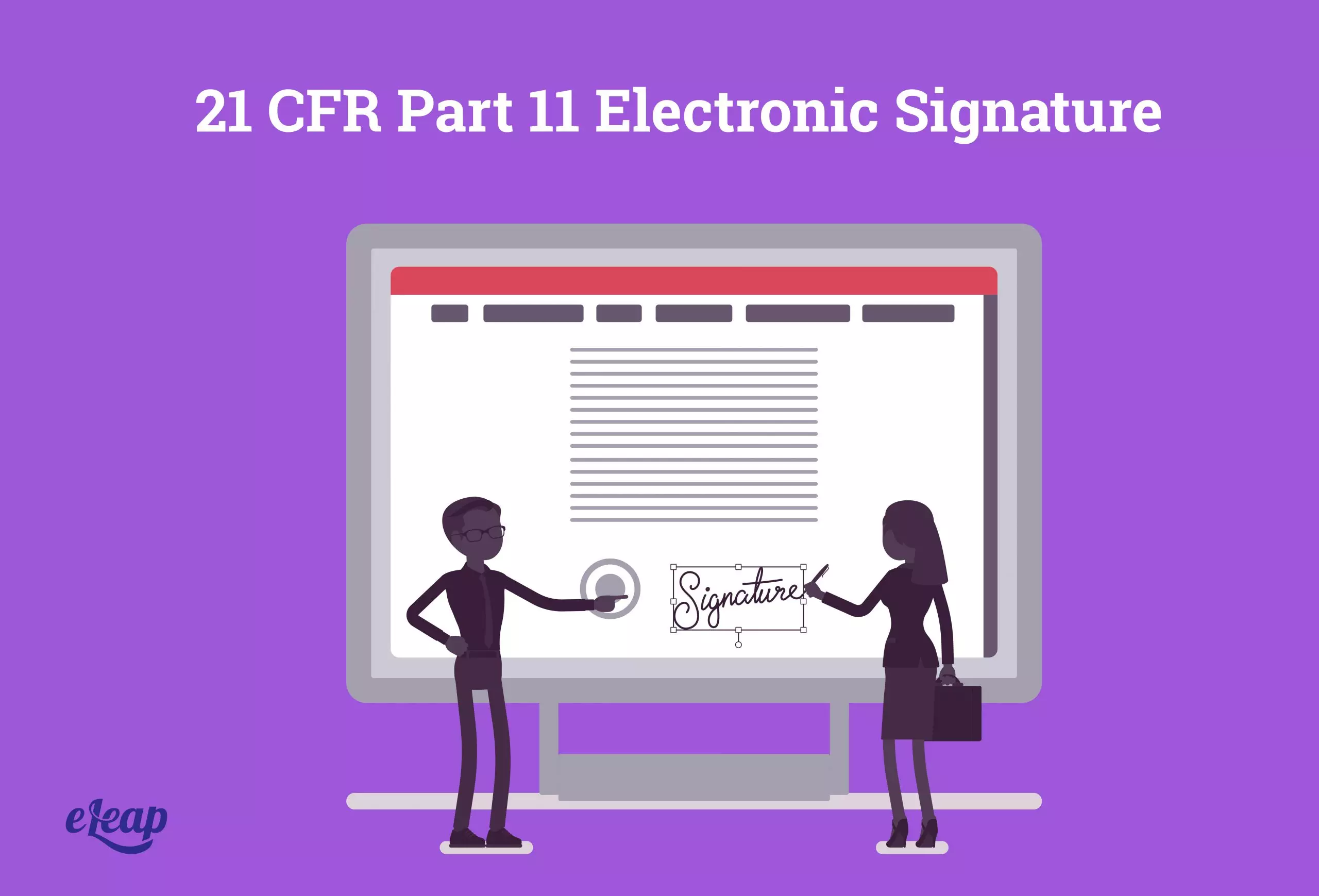 21 CFR Part 11 Electronic Signature