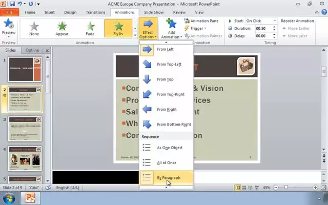 Microsoft Office 2010 and Windows 7: What&#8217;s New in PowerPoint 2010?