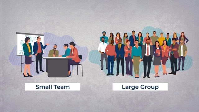 Leading Small Vs Large Groups