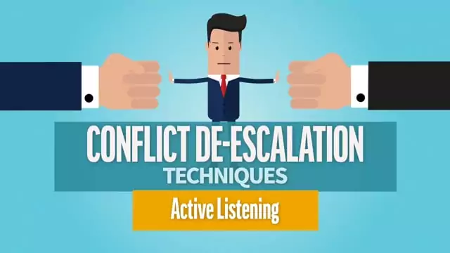 Conflict De-Escalation Techniques: Active Listening