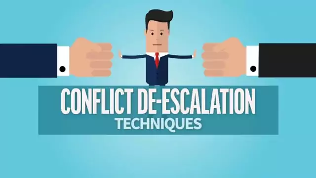 Conflict De-Escalation Techniques: Developing a Solution Mindset