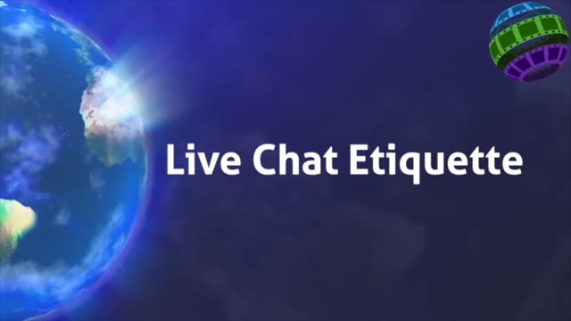 Live Chat Etiquette