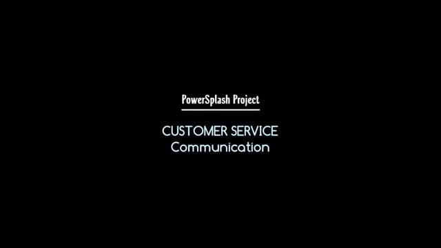 Customer Service: Communication