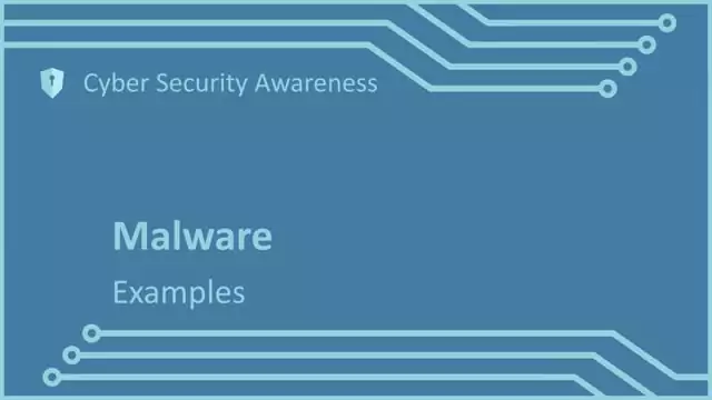 Cyber Security Awareness Part 3: Malware