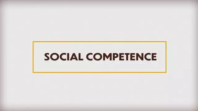 Emotional Intelligence: Social Competence
