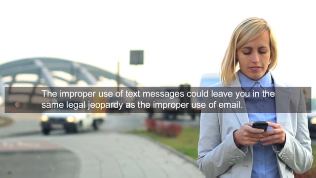 Legal E-Mail And Text Messaging At Work