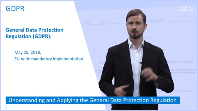 The General Data Protection Regulation (GDPR) Part 1: Why GDPR