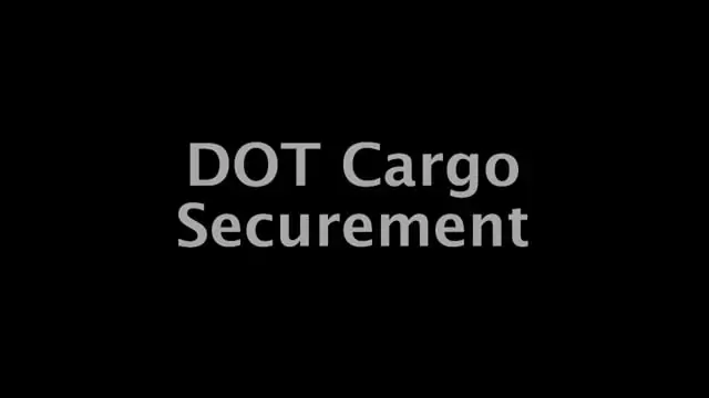 DOT Cargo Securement