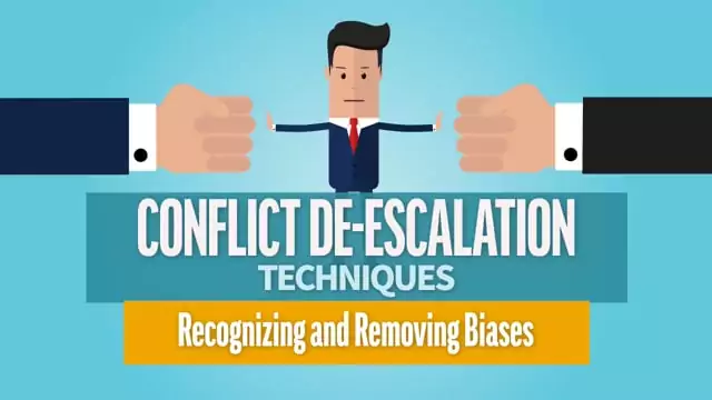 Conflict De-Escalation Techniques: Recognizing and Removing Biases