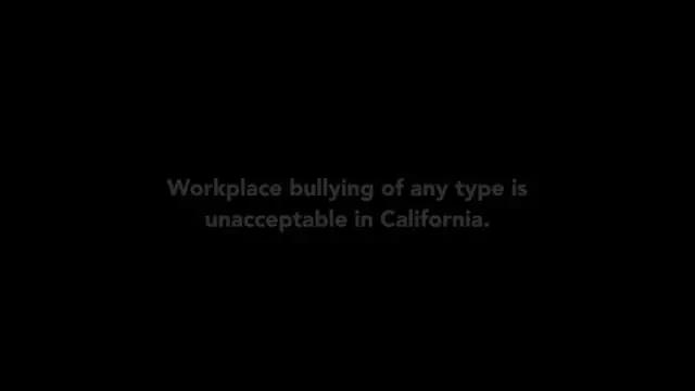 Sexual Harassment Prevention For Managers In California 2-Hour Course: Part 4