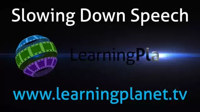 Slowing Down Your Speech In 1 Minute
