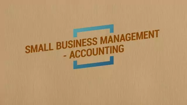 Small Business Management: Accounting