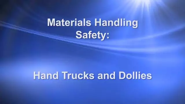 Materials Handling Safety: Hand Trucks And Dollies