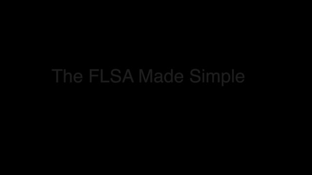 Wage And Hour Compliance Flsa Made Simple Eleap