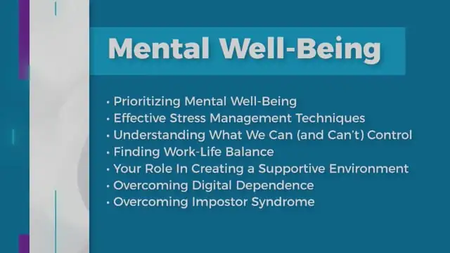 Mental Well-Being: Finding Work-Life Balance